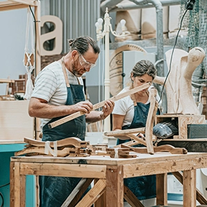 Atelier d'artisans à Lyon entretenu par Clair & Nett